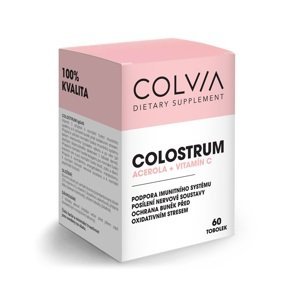 COLVIA Colostrum + Acerola + vitamín C 60 tobolek