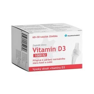 Neuraxpharm Vitamin D3 1000 IU 60+30 tobolek