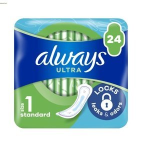 Always Ultra Standard Duo hygienické vložky 24 ks