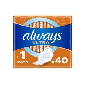 Always Ultra Normal Quatro hygienické vložky 40 ks