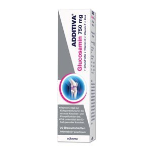 Additiva Glukosamin 750 mg 20 šumivých tablet