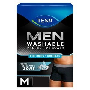 Tena Men Washable Underwear M inkontinenční boxerky 3 ks černé