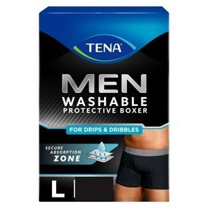 Tena Men Washable Underwear L inkontinenční boxerky 3 ks černé