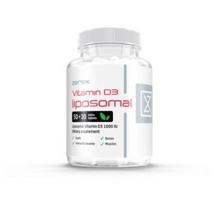 Zerex Vitamín D Lipozomální 1000 IU 50+10 tablet