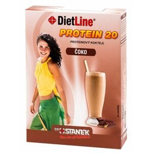 DietLine Protein 20 Koktejl čoko 3 sáčky