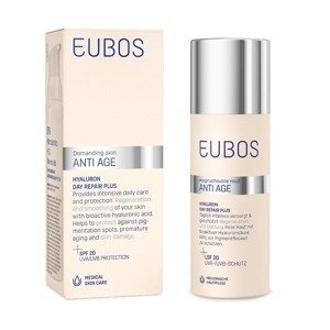 EUBOS Anti Age Hyaluron Repair&Protect SPF20 denní krém 50 ml
