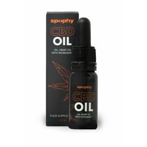 Spophy CBD Oil 5% olej s rozmarýnem 10 ml