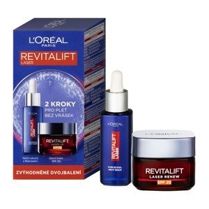 Loréal Paris Revitalift Laser Duopack noční sérum s retinolem 30ml + denní krém s SPF 20 50ml