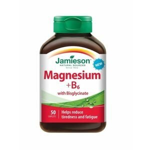 Jamieson Hořčík + vitamín B6 s bisglycinátem 50 tablet
