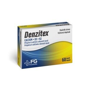 FG Pharma Denzitex Ca+D3+K2 60 kapslí