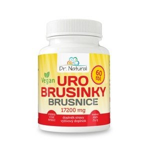 Dr. Natural URO Brusinky 17 200 mg 60 tablet