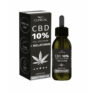 Clinical CBD 10% Full Spectrum + Melatonin 10 ml