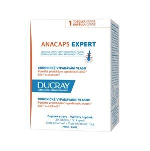 Ducray Anacaps Expert chronické vypadávání vlasů 30 tobolek
