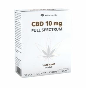 Pharma Activ CBD 10 mg Full Spectrum 30+15 tobolek