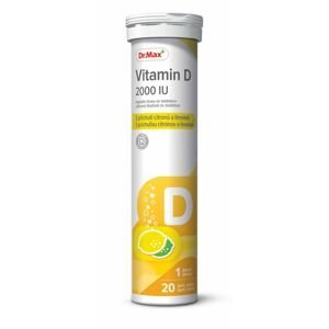 Dr. Max Vitamin D 2000 IU 20 šumivých tablet
