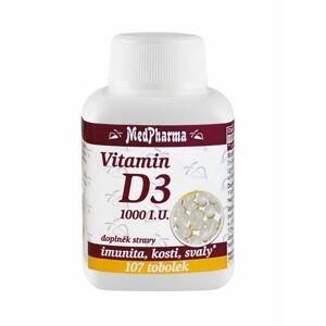 Medpharma Vitamin D3 1000 I.U. 107 tobolek