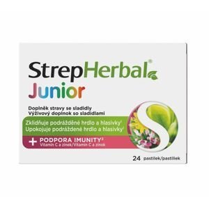 StrepHerbal Junior 24 pastilek