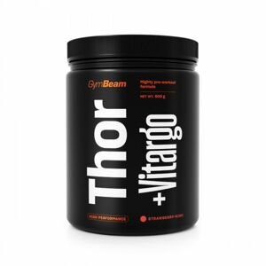 GymBeam Thor Fuel + Vitargo strawberry - kiwi 600 g