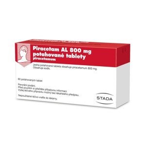 Piracetam AL 800 mg 60 potahovaných tablet