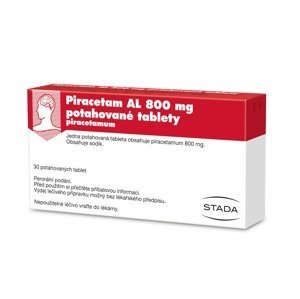 Piracetam AL 800 mg 30 potahovaných tablet