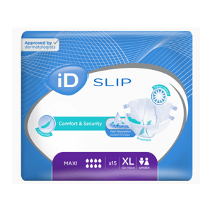 iD Slip X-Large Maxi plenkové kalhotky s lepítky 15 ks