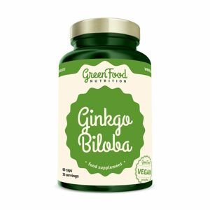 GreenFood Nutrition Ginkgo Biloba 60 kapslí