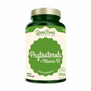 GreenFood Nutrition Fytosteroly + Vitamin B5 60 kapslí