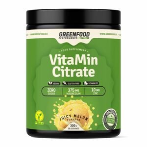 GreenFood Performance VitaMin Citrate Juicy meloun 300 g