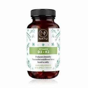 NATU Vitamin D3 + K2 60 kapslí