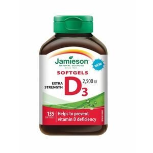 Jamieson Vitamín D3 2500 IU 135 kapslí