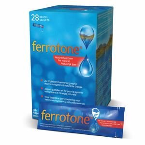 Ferrotone 100% přírodní zdroj železa sáčky 28x20 ml