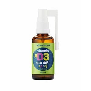 Allnature Vitamin D3 pro děti sprej 50 ml