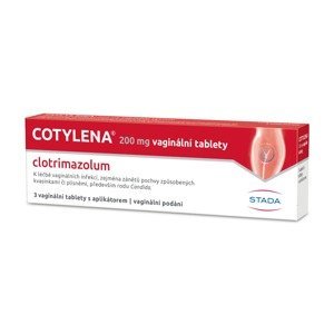 Cotylena 200 mg 3 vaginální tablety