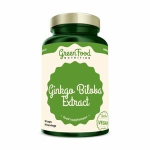 GreenFood Nutrition Ginkgo Biloba Extract 60 kapslí