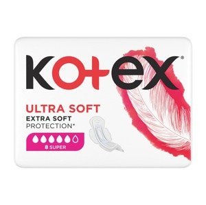 Kotex Ultra Soft Super vložky 8 ks