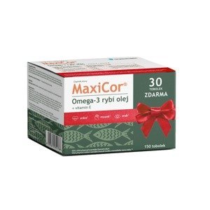 MaxiCor Omega-3 120+30 tobolek dárkové balení 2023