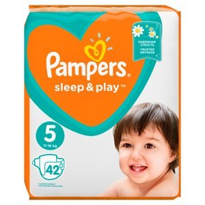 PAMPERS Sleep&Play 5 JUNIOR 11-16 kg 42 kusů