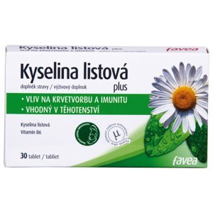 FAVEA Kyselina listová plus 30 tablet