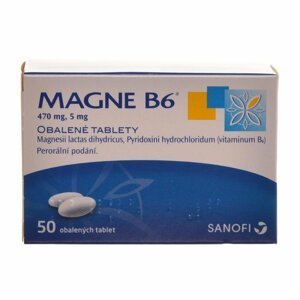 SANOFI Magne b6 50 obalené tablety