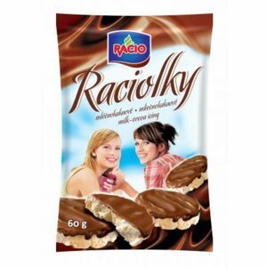 RACIOLKY mléčně - čokoládové 60 g
