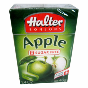 HALTER bonbóny Apple 40g (jablka)