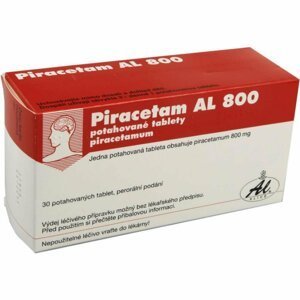 PIRACETAM AL 800  30X800MG Potahované tablety