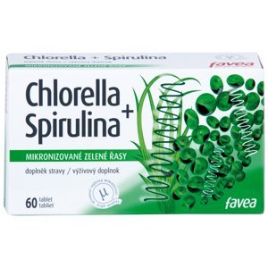 FAVEA Chlorella a Spirulina 60 tablet