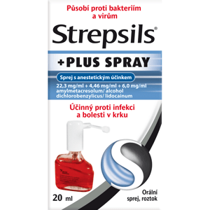 STREPSILS Plus spray 20 ml