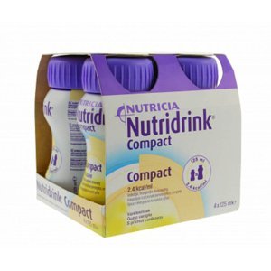 NUTRIDRINK Compact s vanilkovou příchutí 4 x125 ml