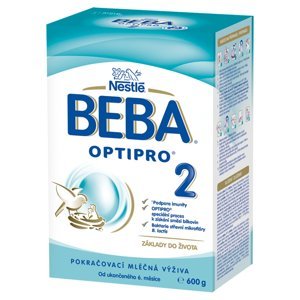 BEBA OPTIPRO 2 Pokračovací kojenecké mléko od 6.měsíce 600 g