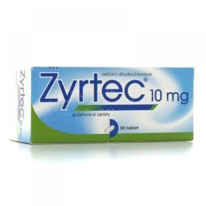 ZYRTEC 10 mg 20 potahovaných tablet