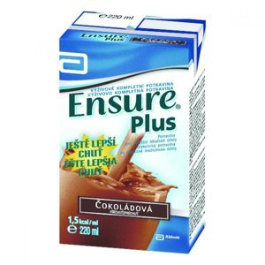 ENSURE Plus roztok s čokoládovou příchutí 220 ml