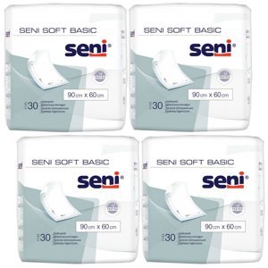 SENI Soft basic absorpční podložky 90 x 60 cm 10 kusů