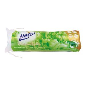 LINTEO Premium Vatové polštářky Aloe Vera 80 ks
